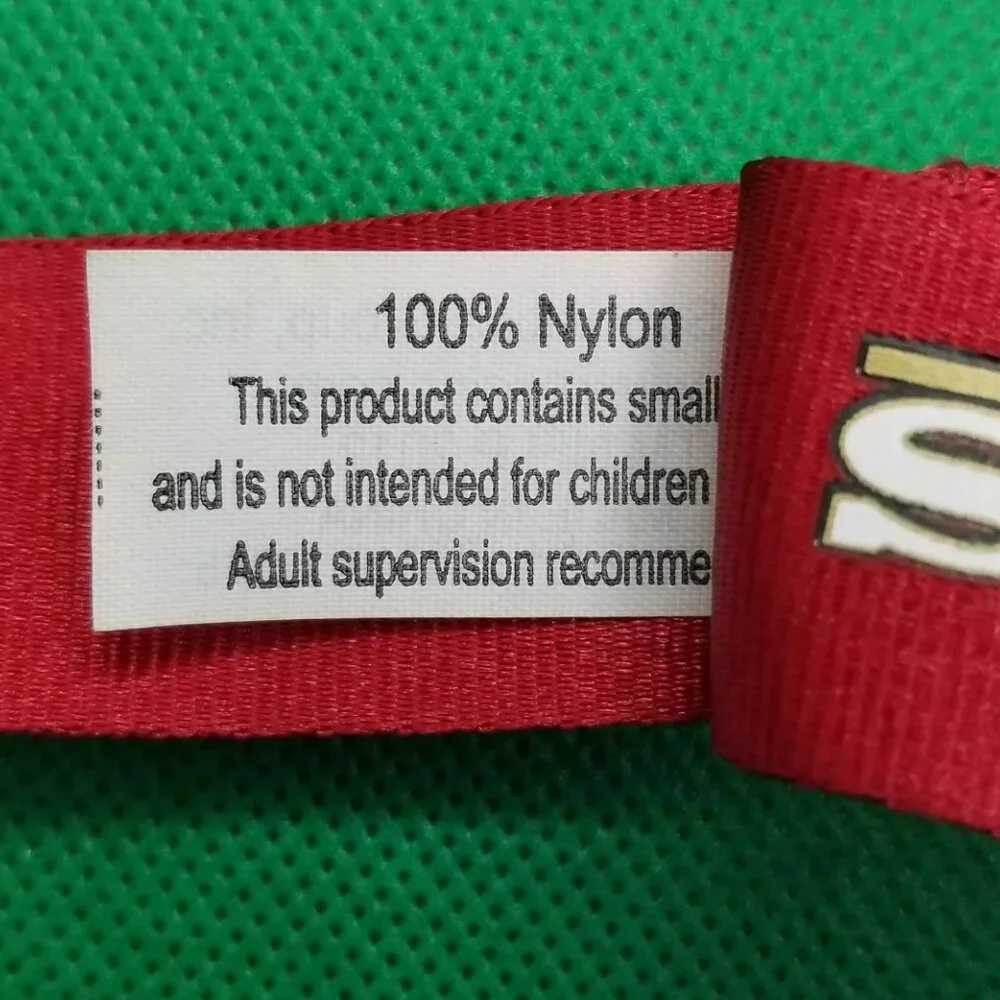 SAN FRANCISCO 49ERS LANYARD DETACHABLE‎ BUCKLE ONLY NFLP 2012 VINTAGE 38 INCHES